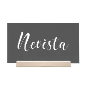 Papírová jmenovka ADRIANA