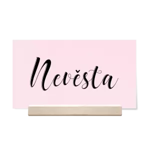 Papírová jmenovka ADRIANA