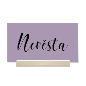 Papírová jmenovka ADRIANA