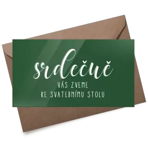 Plexi pozvánka ADRIANA