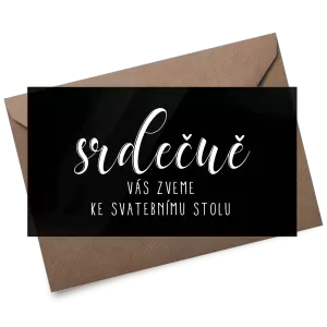 Plexi pozvánka ADRIANA