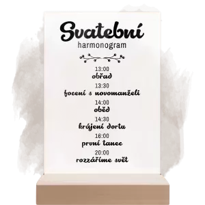 Plexi harmonogram GABRIELA