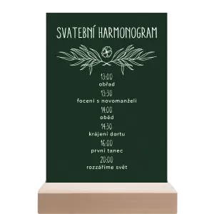 Papírový harmonogram ELENA