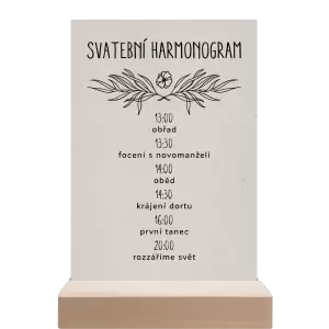 Papírový harmonogram ELENA