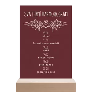 Papírový harmonogram ELENA