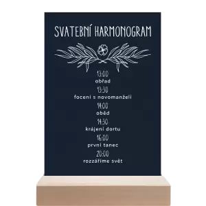 Papírový harmonogram ELENA