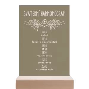 Papírový harmonogram ELENA