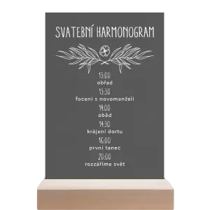 Papírový harmonogram ELENA