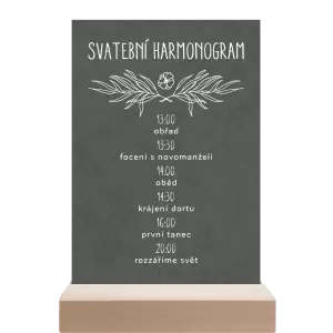 Papírový harmonogram ELENA