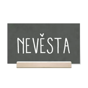 Papírová jmenovka ELENA