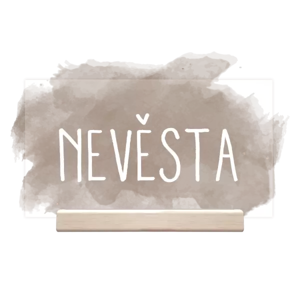 Plexi jmenovka ELENA