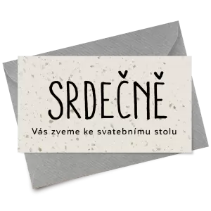 Papírová pozvánka ELENA