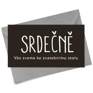 Papírová pozvánka ELENA