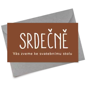 Papírová pozvánka ELENA