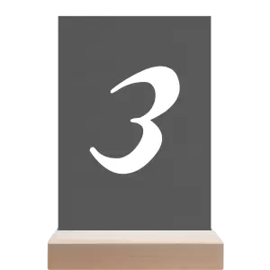 Papírové číslo stolu FIONA