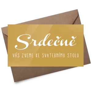 Plexi pozvánka FIONA