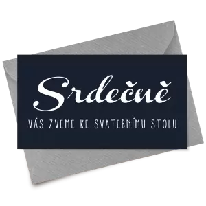 Papírová pozvánka FIONA