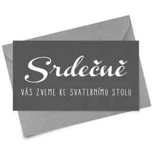 Papírová pozvánka FIONA