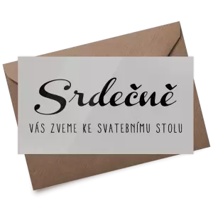 Plexi pozvánka FIONA