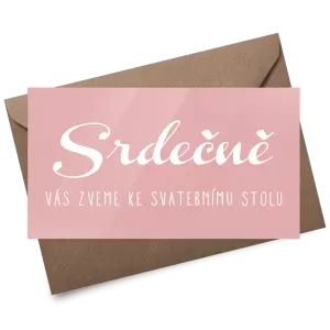 Plexi pozvánka FIONA