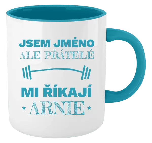 Hrnek Jsem (jméno), ale přátelé mi říkají Arnie