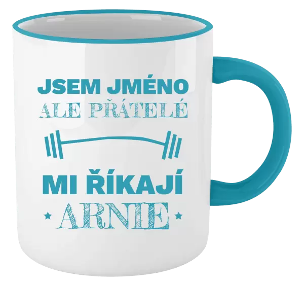 Hrnek Jsem (jméno), ale přátelé mi říkají Arnie