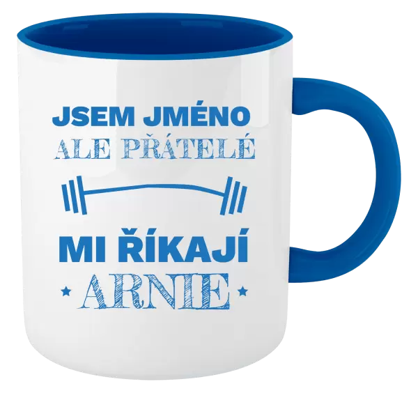 Hrnek Jsem (jméno), ale přátelé mi říkají Arnie