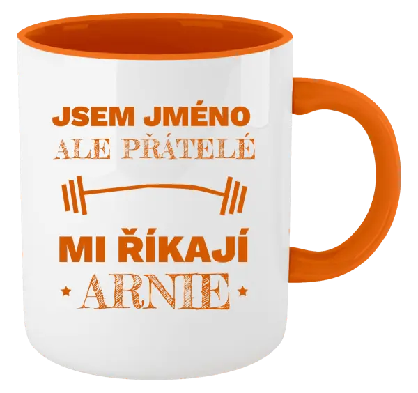 Hrnek Jsem (jméno), ale přátelé mi říkají Arnie