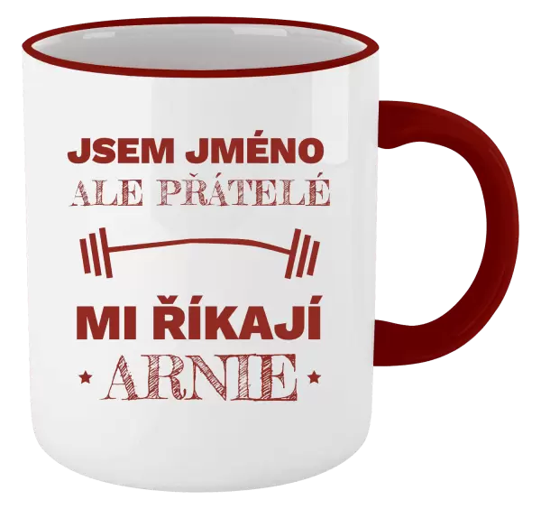 Hrnek Jsem (jméno), ale přátelé mi říkají Arnie