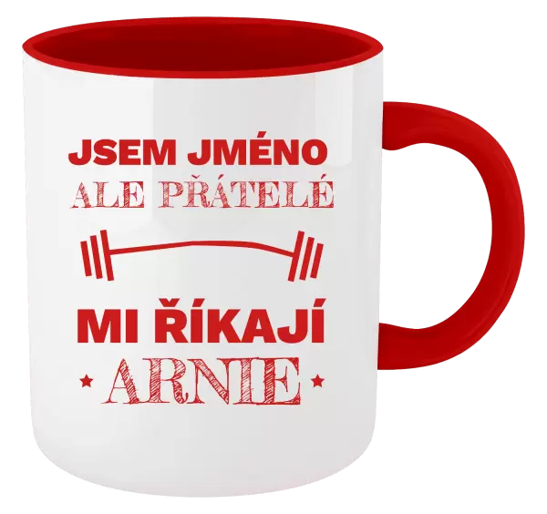 Hrnek Jsem (jméno), ale přátelé mi říkají Arnie