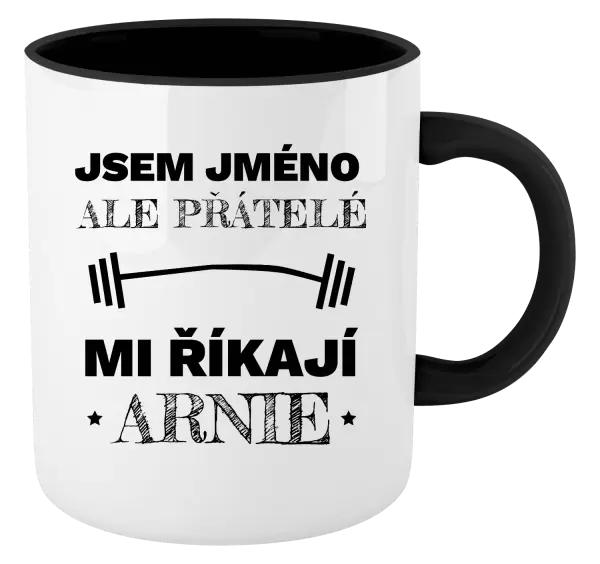Hrnek Jsem (jméno), ale přátelé mi říkají Arnie