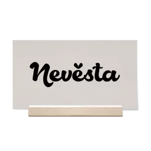 Papírová jmenovka GABRIELA