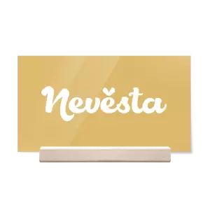 Papírová jmenovka GABRIELA