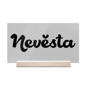 Plexi jmenovka GABRIELA