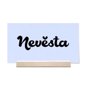 Papírová jmenovka GABRIELA