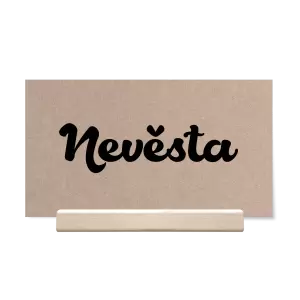 Papírová jmenovka GABRIELA
