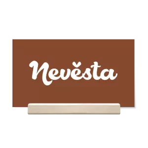 Papírová jmenovka GABRIELA