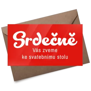 Plexi pozvánka GABRIELA