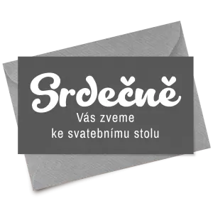 Papírová pozvánka GABRIELA