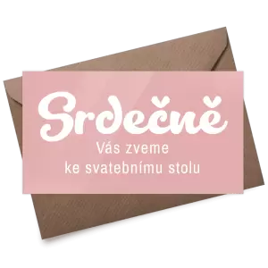 Plexi pozvánka GABRIELA