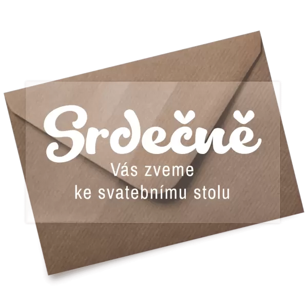 Plexi pozvánka GABRIELA