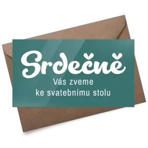 Plexi pozvánka GABRIELA