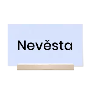 Papírová jmenovka HELENA