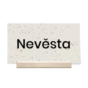 Papírová jmenovka HELENA