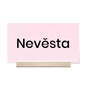 Papírová jmenovka HELENA