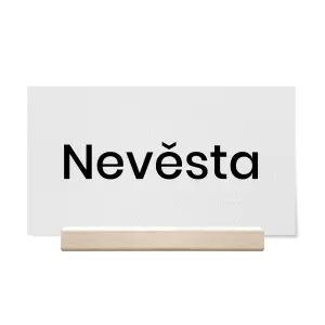 Papírová jmenovka HELENA