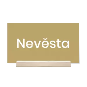 Papírová jmenovka HELENA