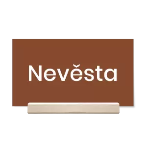 Papírová jmenovka HELENA