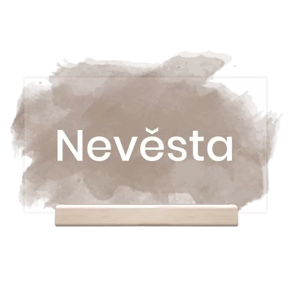 Plexi jmenovka HELENA