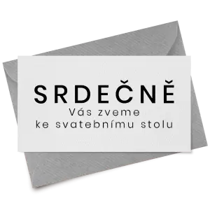 Papírová pozvánka HELENA